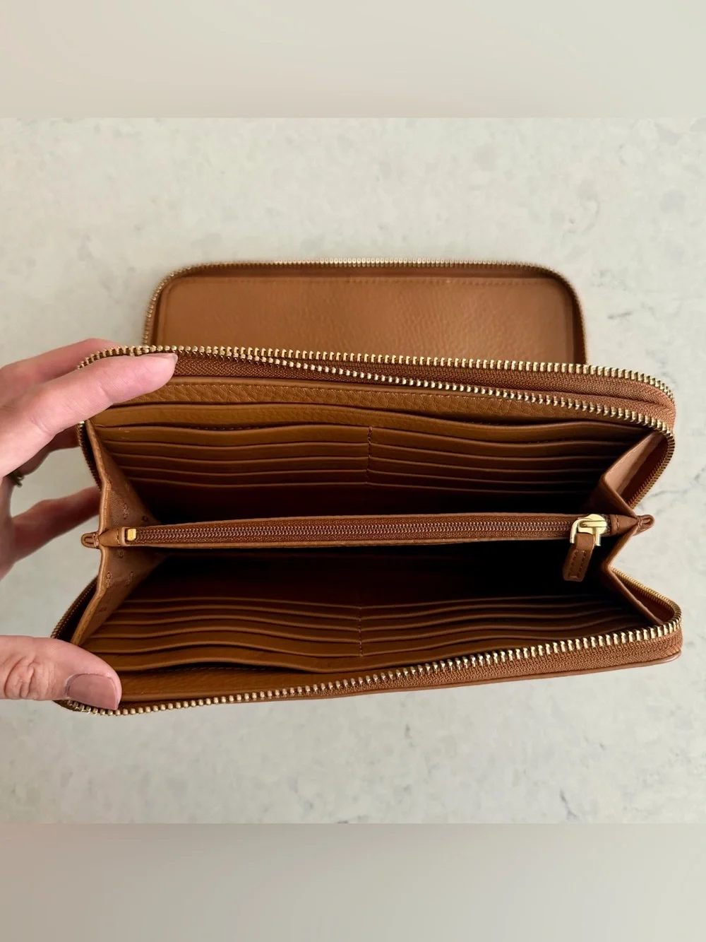 Tory Burch Leather Clutch